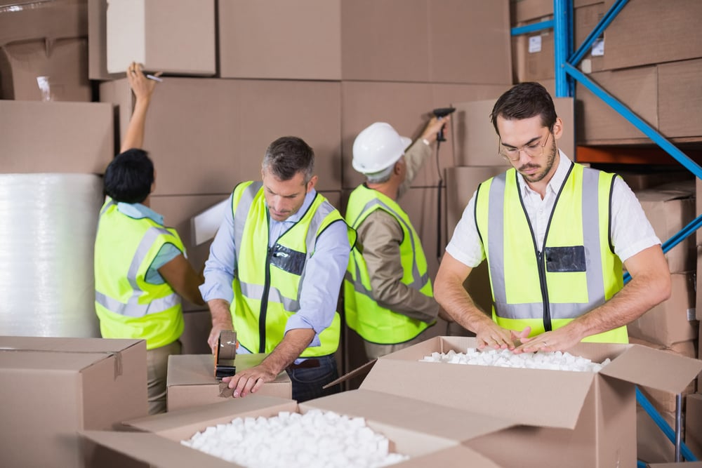 fast pick and packing with barcode scanner